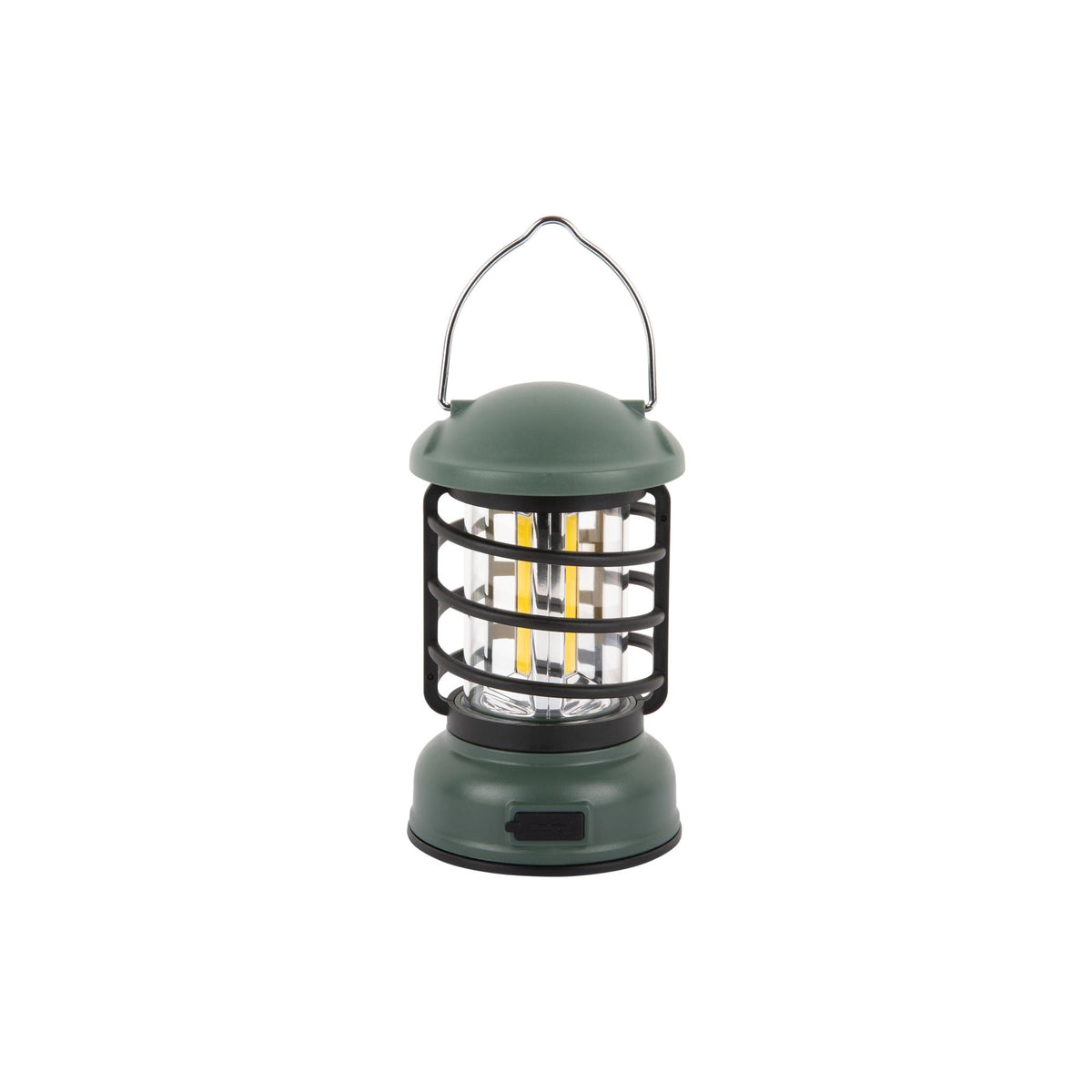 Leitmotiv tafellamp Camping Lantern LED - groen - Ø8.5cm
