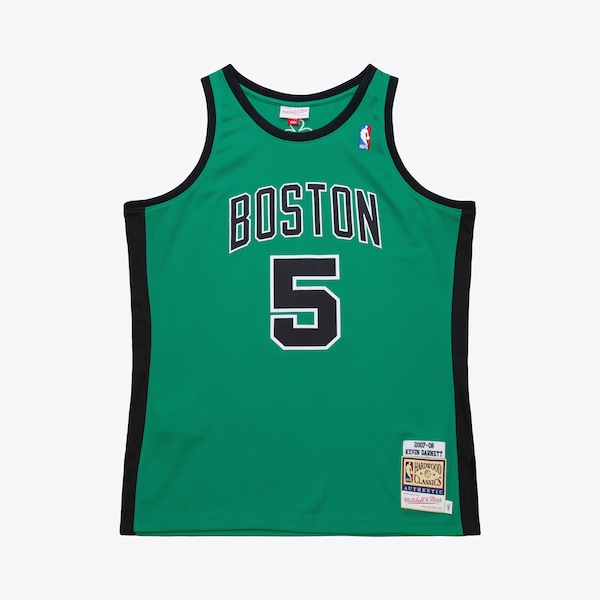 Kevin Garnett Boston Celtics  2007-08 Hardwood Classics Authentic Jersey - Kelly Green