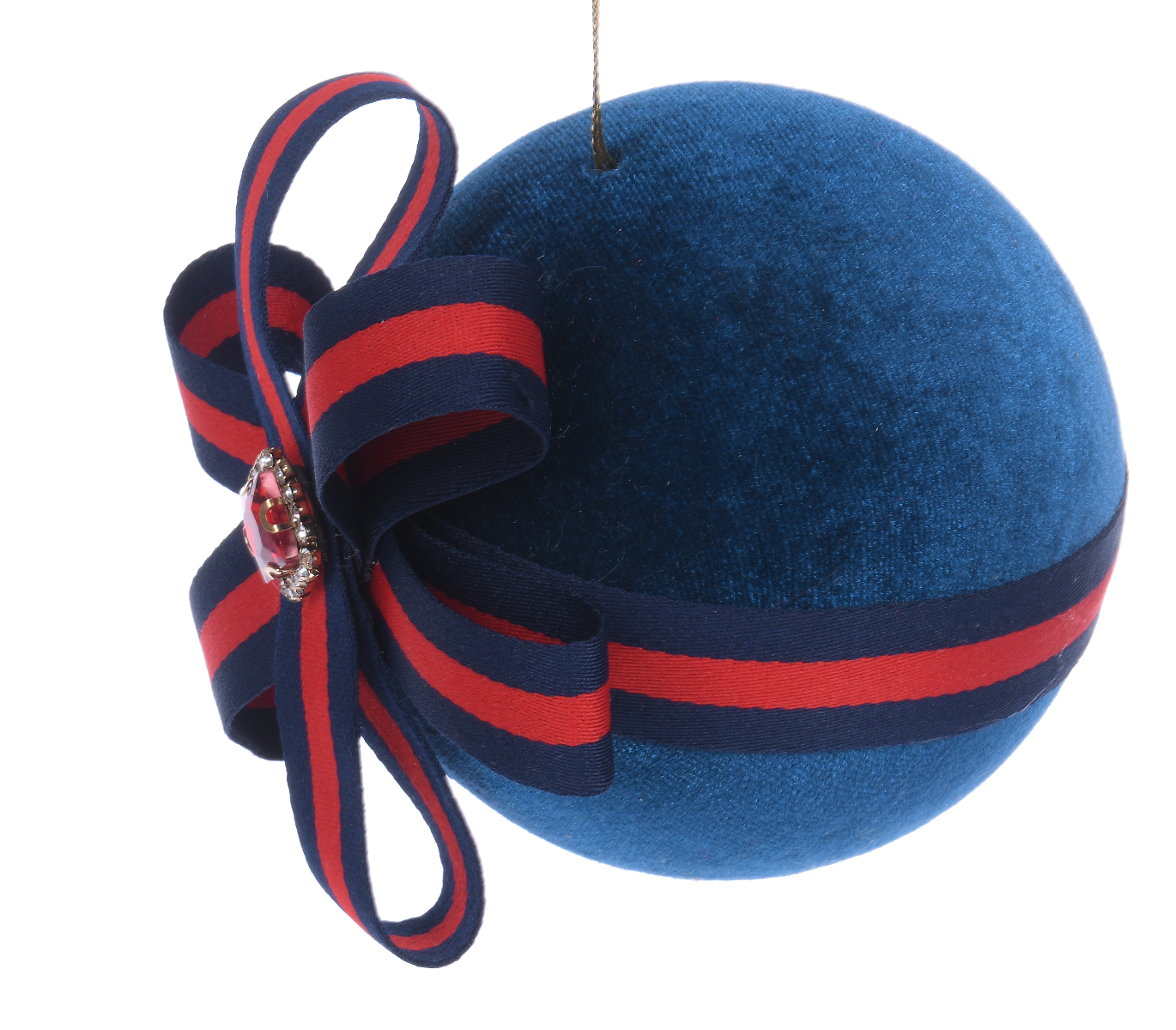Granatowa bombka British 10 cm