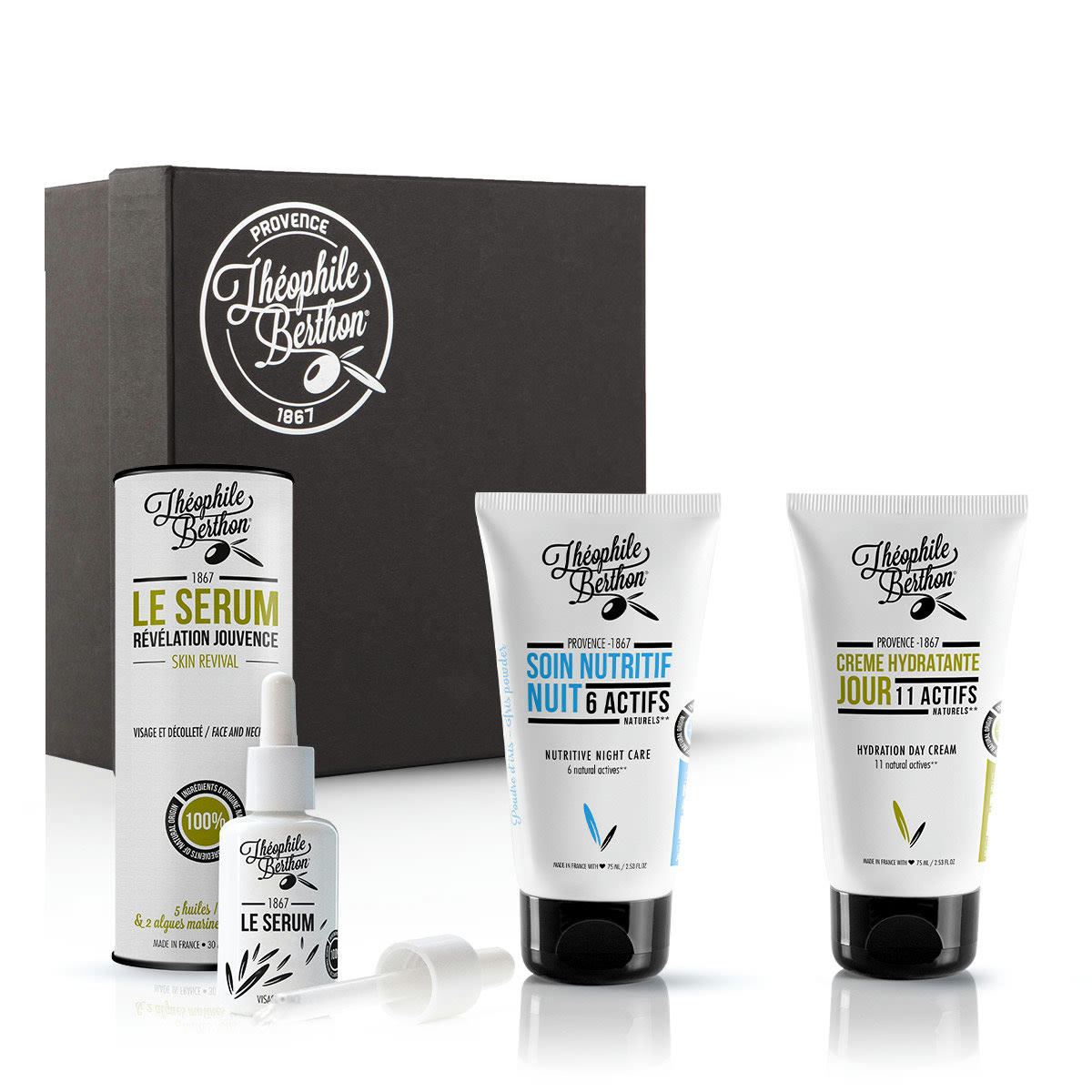 ST TROPEZ - Coffret 3 soins ciblés visage pour peau mature