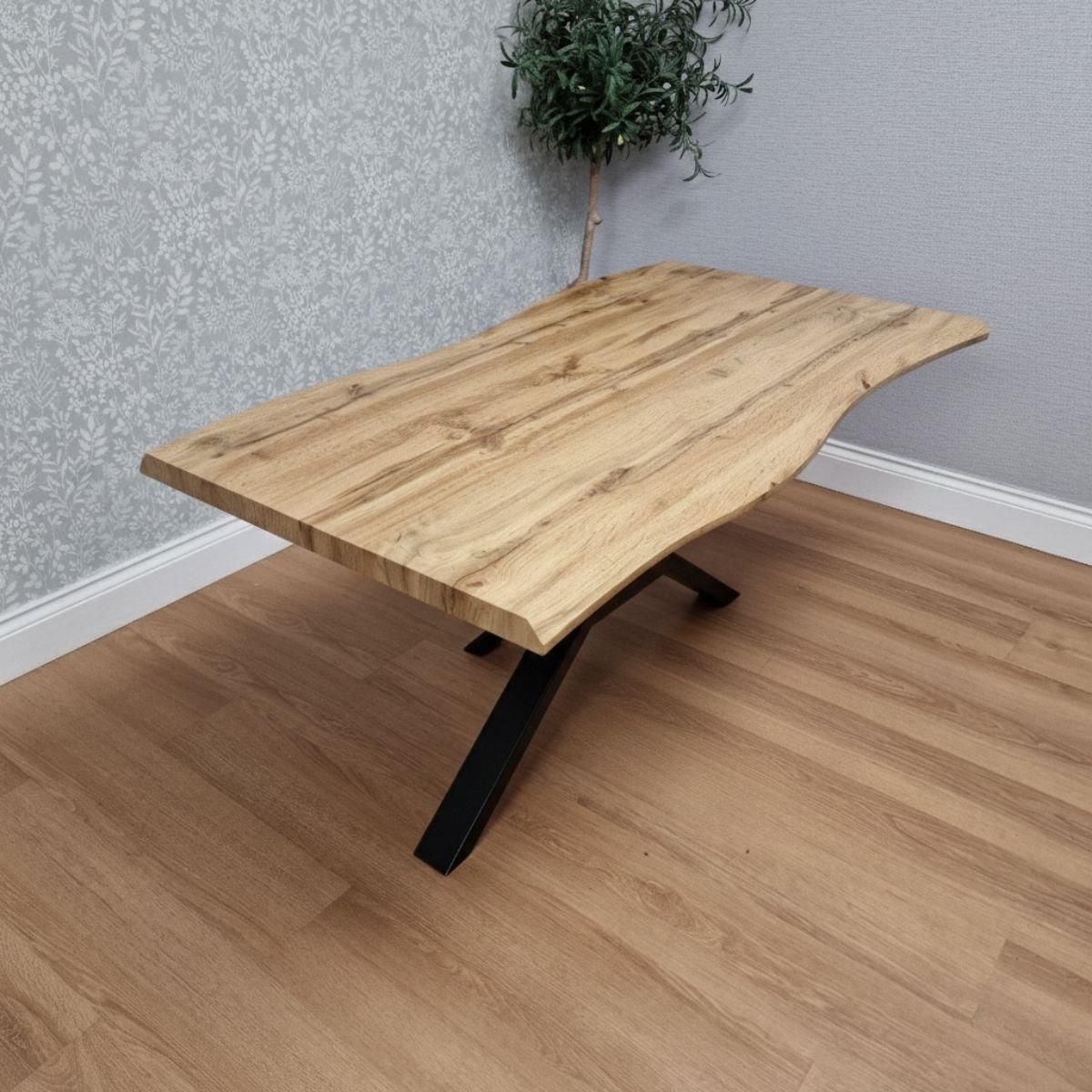 KOSY KOALA Modern Dining Table with 4 Grey Chairs Dining Room Furniture