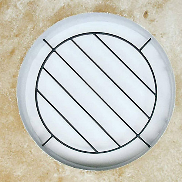 Grille de Defense Diago diametre 100 cm pour Fenetre ronde (côte tableau)