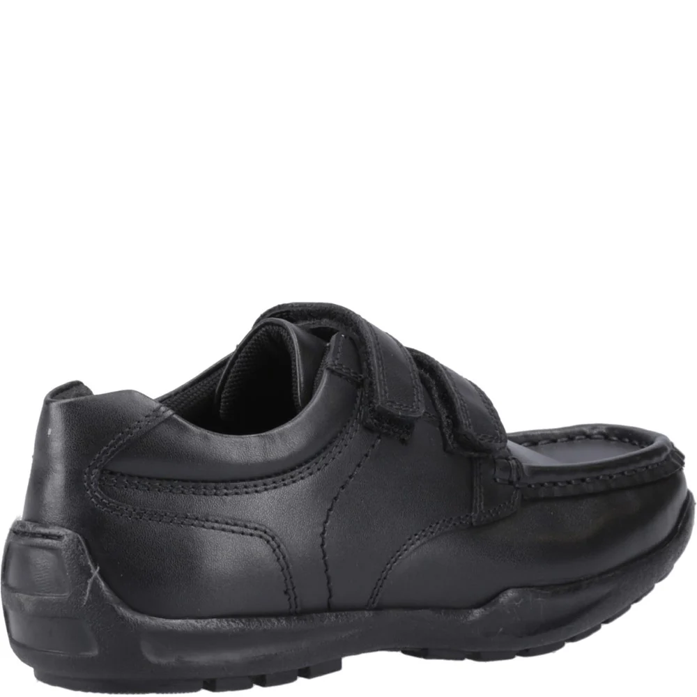 Hush Puppies Maddox Touch Fastening Senior School Shoes