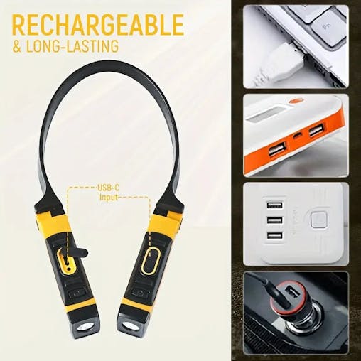 NNETM Rechargeable LED Neck Light