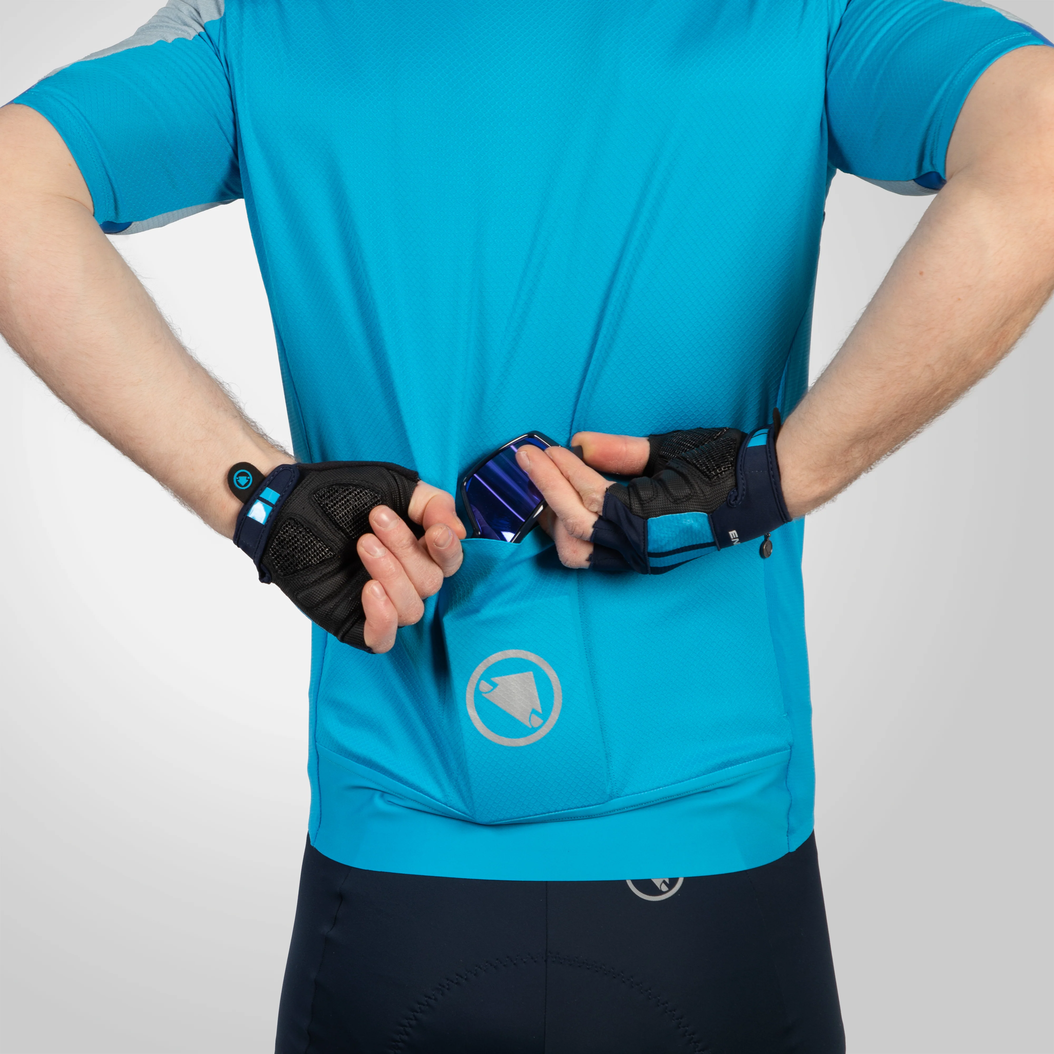 Men's FS260 S/S Jersey - Bright Blue