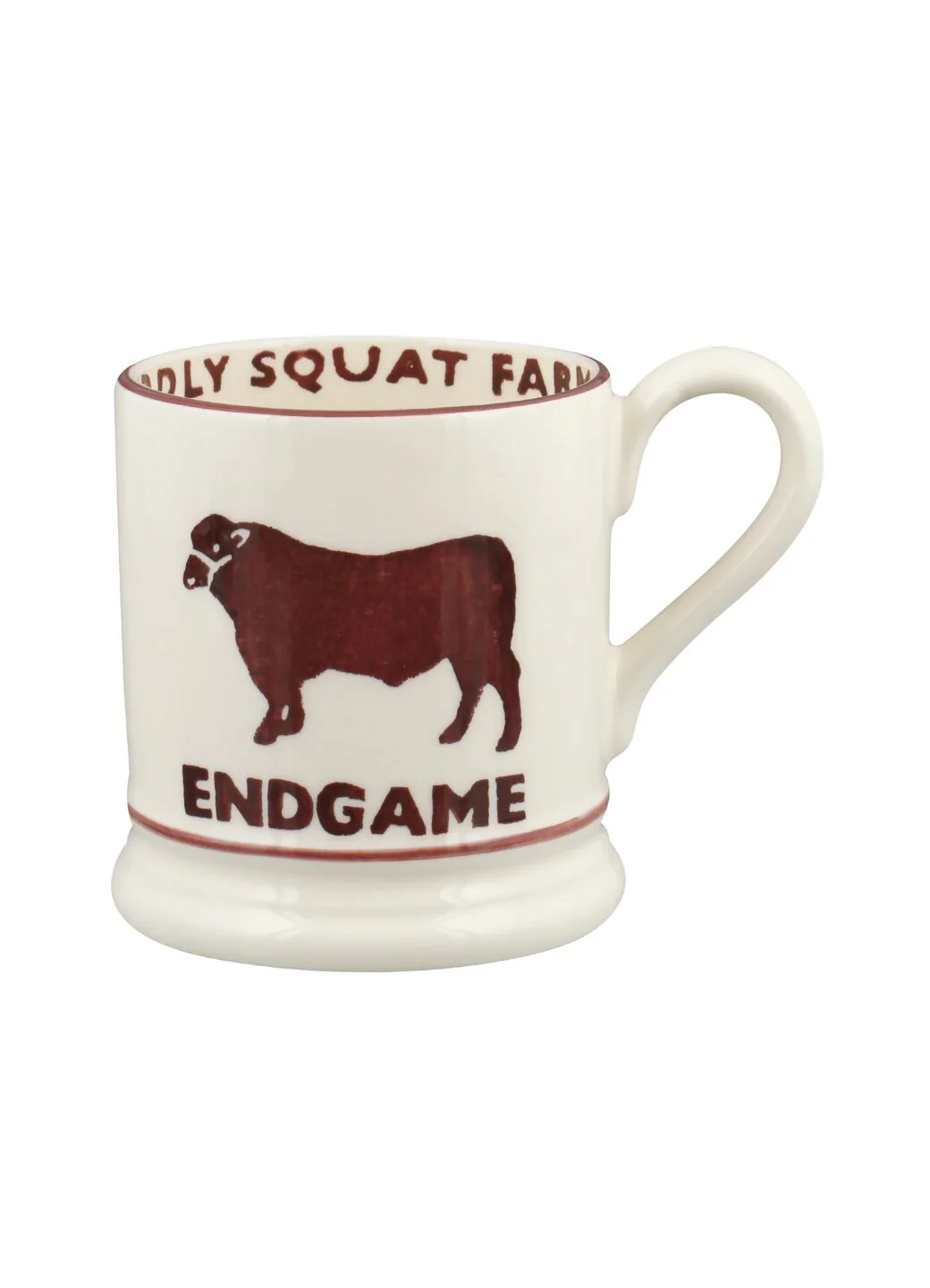 Diddly Squat Farm Endgame Bull 1/2 Pint Mug