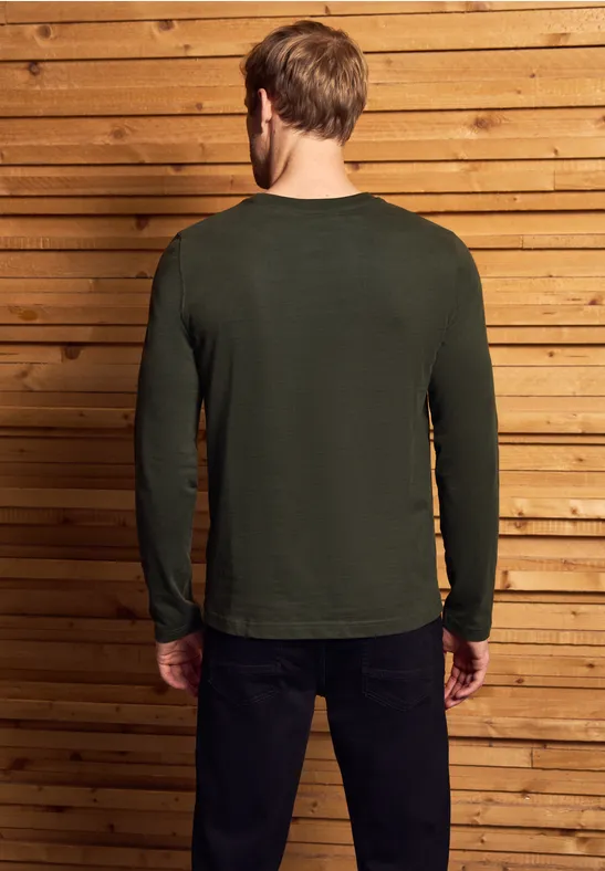 Softes Wording Langarmshirt