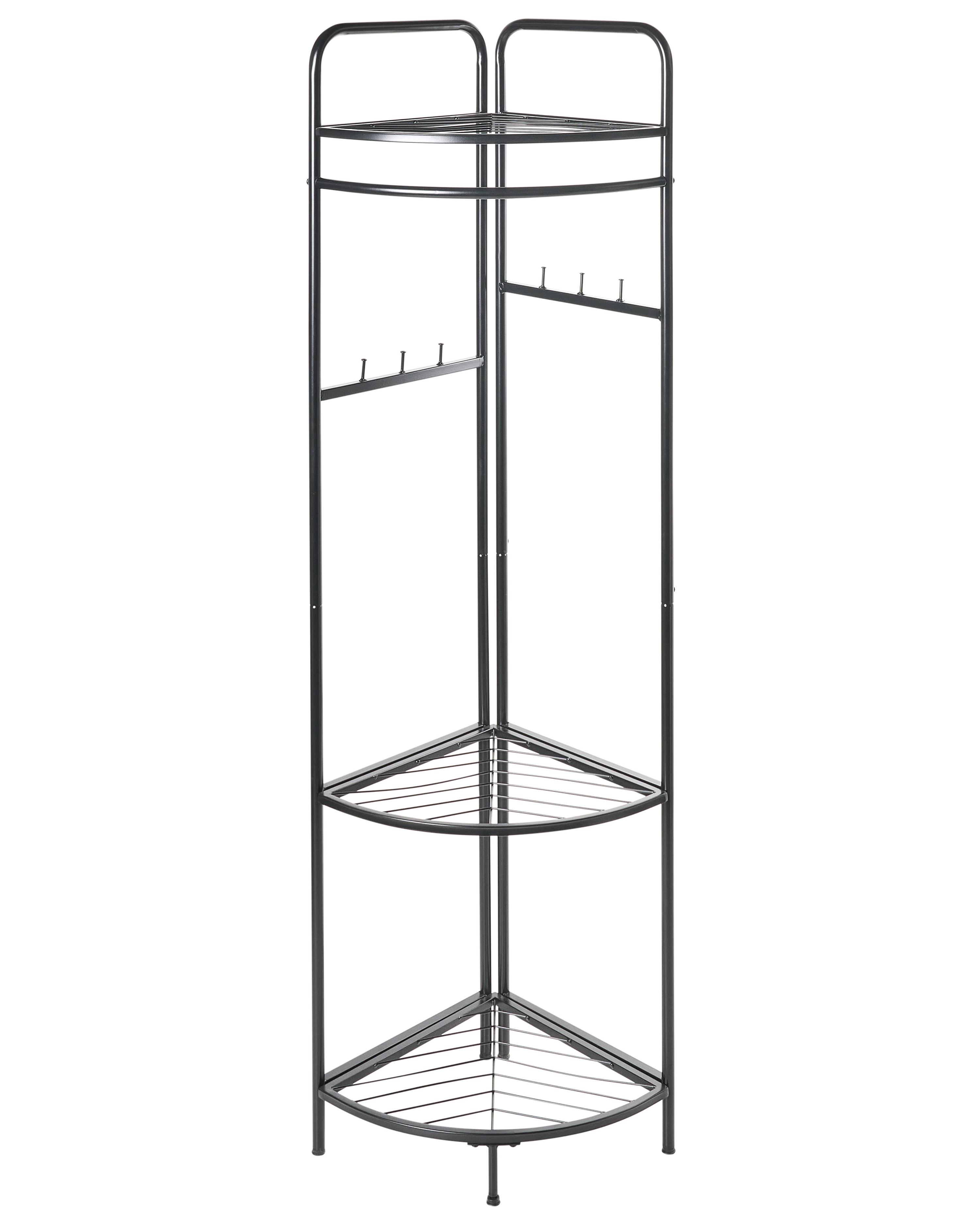 Corner Coat Stand LAWTON Black