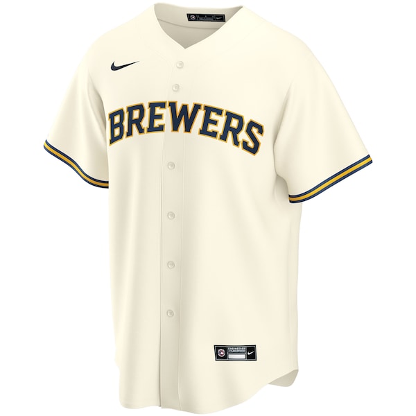 Milwaukee Brewers Nike Home Pick-A-Player Retired Roster Replica Jersey - Cream