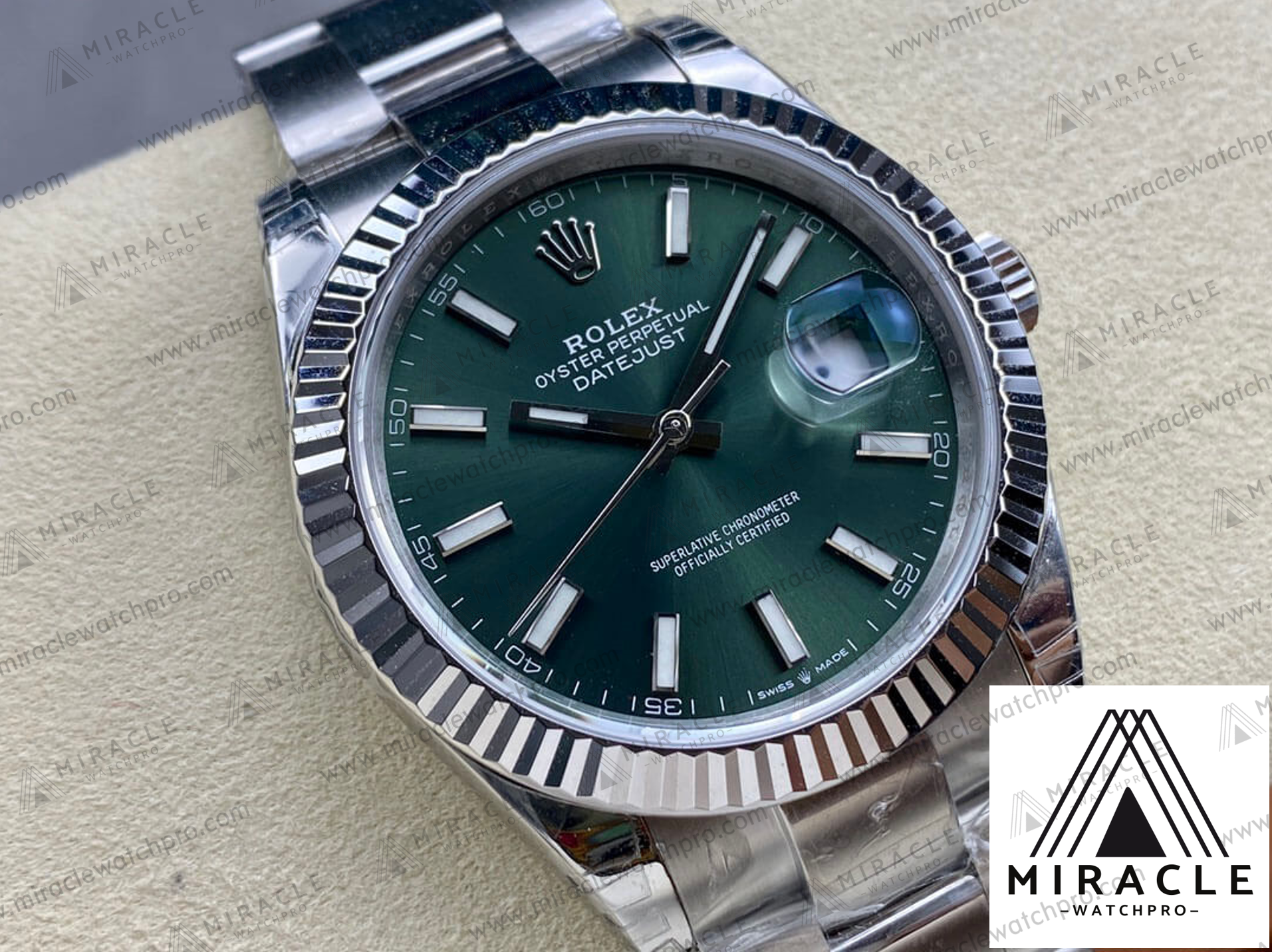 ROLEX-Datejust-ref.M126334-0027-Elite Clone-41mm-Replica Watch