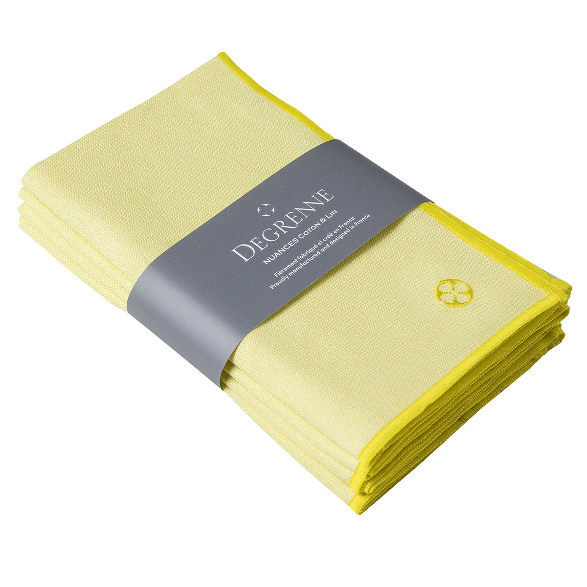 Set de 4 serviettes