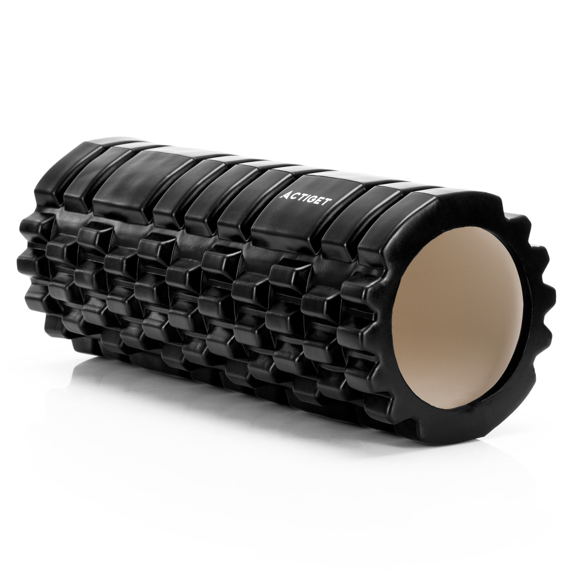 Roller fitness do masażu ciała, ACTIGET wałek z wypustkami, średnio twardy