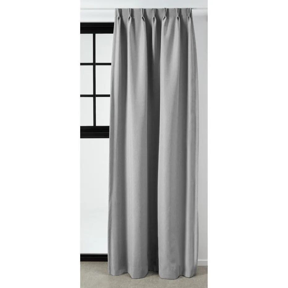 Kwantum Vouwgordijnen | Gordijnen | Gordijn Debbie  Grijs