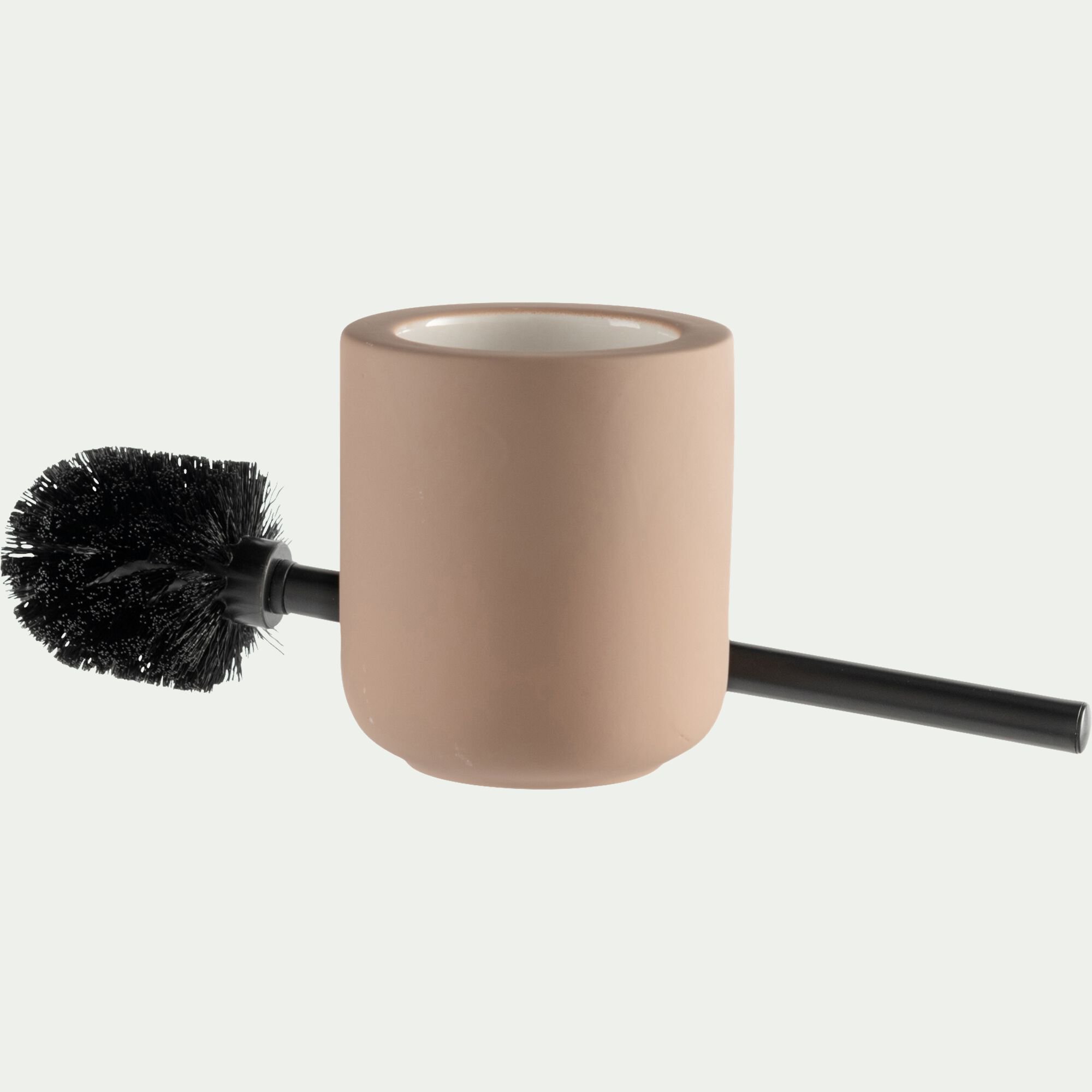 CISTE - Brosse wc en grès - rose