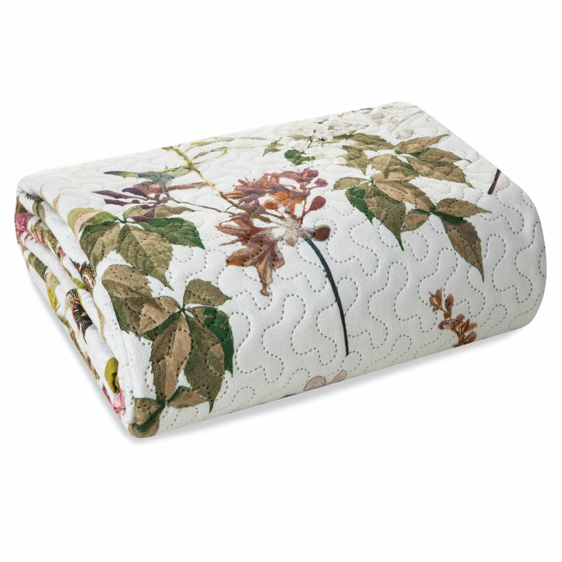 Narzuta ROSA 170x210 Kwiaty Nowoczesny Glamour