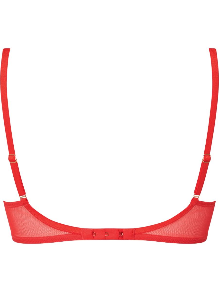Gossard Encore Padded High Apex Bra - Red