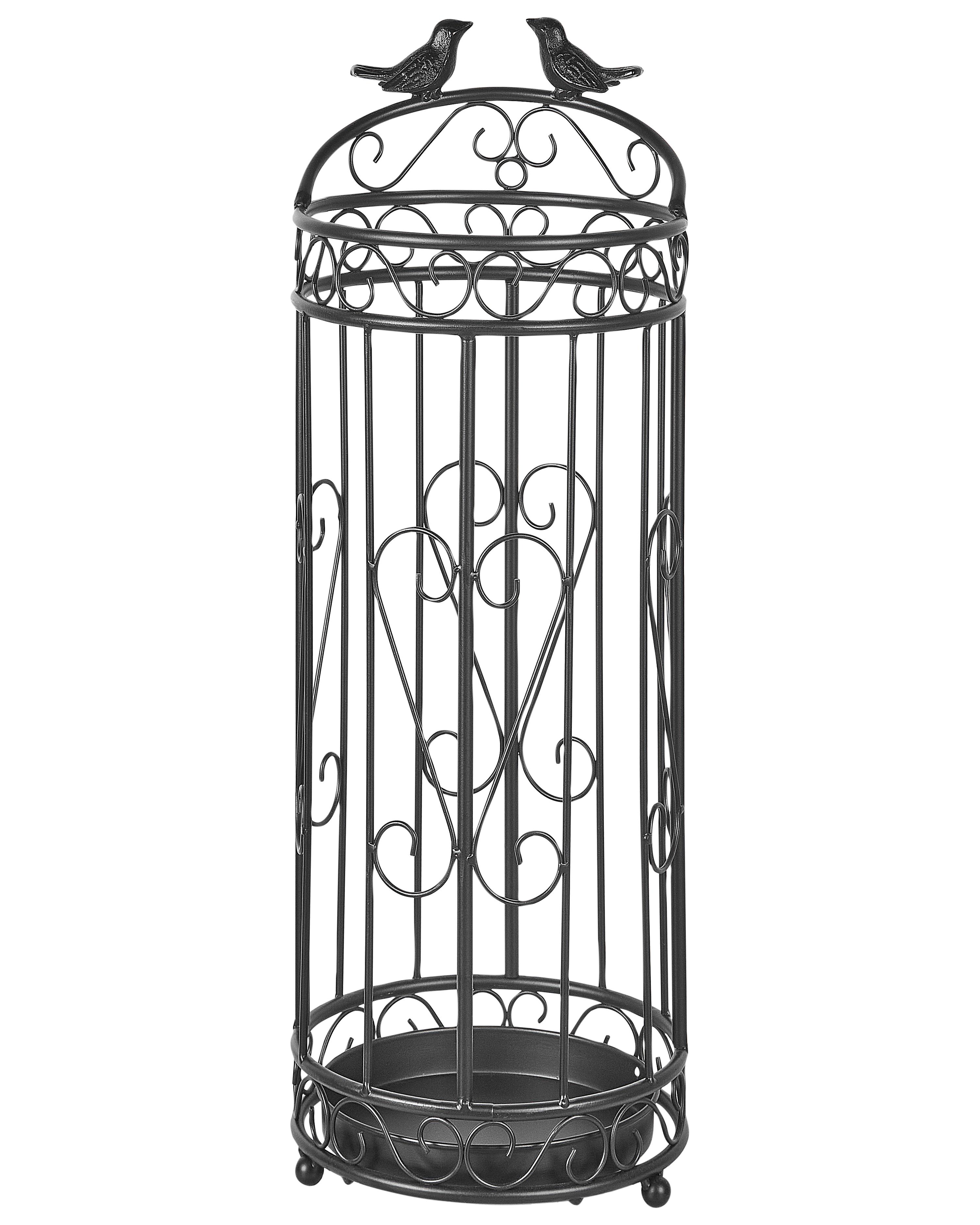 Umbrella Stand AMBOISE Metal Black