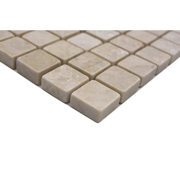 Mosaikmatte »Botticino«, BxL: 30,5 x 30,5 cm, Marmor