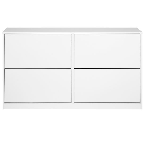 SAPATEIRA HORIZONTAL PISO/PAREDE 4 PORTAS BASCULANTES FAMILY
