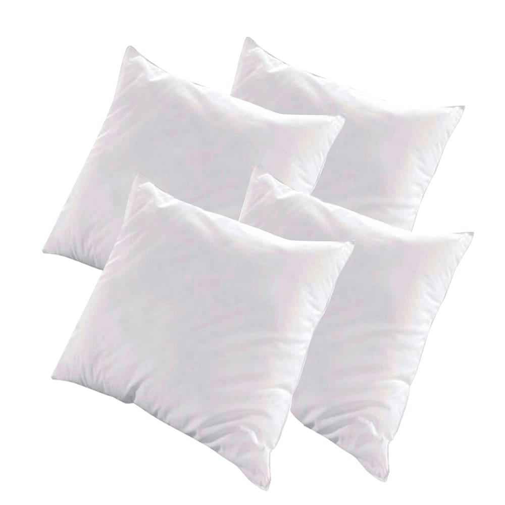 GRAND PALACE - Lot de 4 oreillers 65x65   Fibres creuses polyester