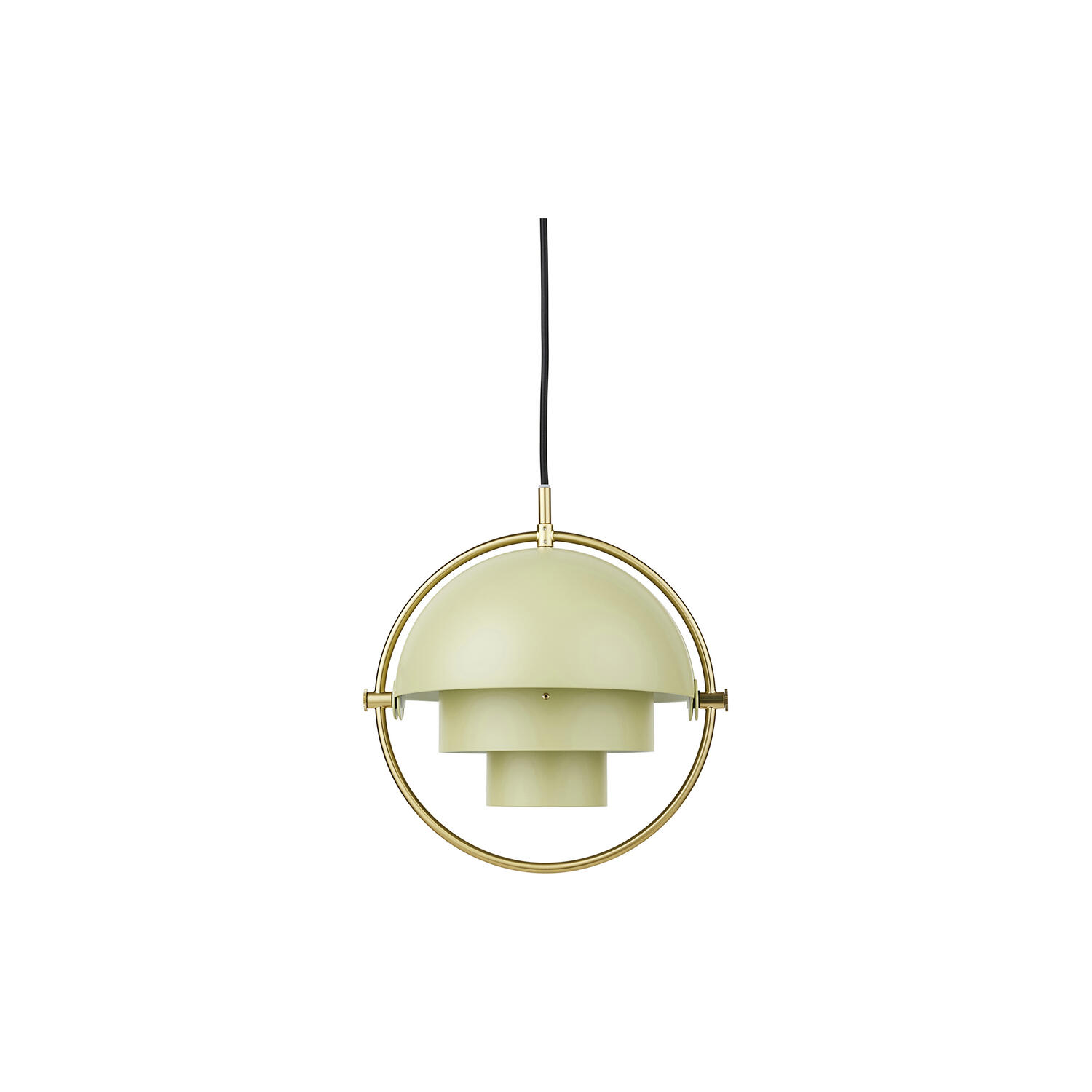 Multi-Lite Pendant, desert sage/brass