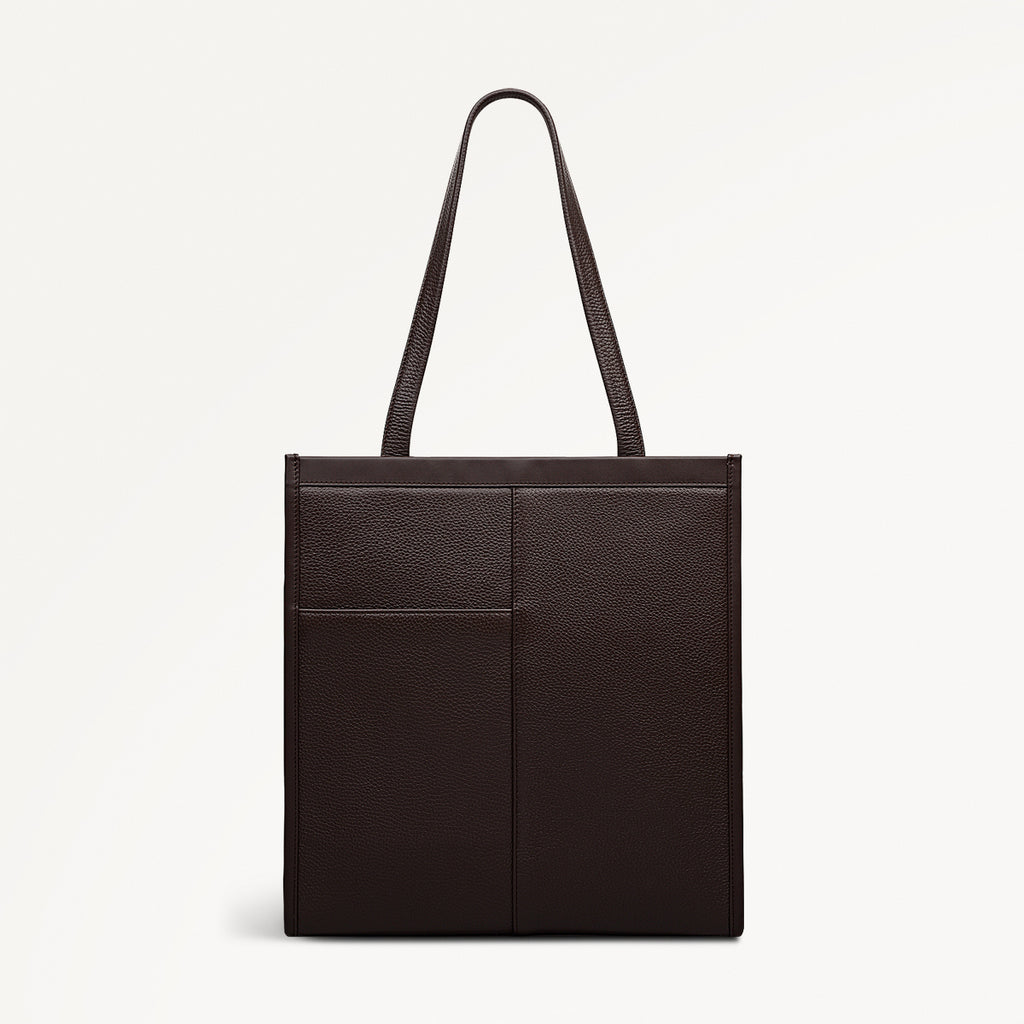 Alba Place - Medium Ziptop Tote Bag