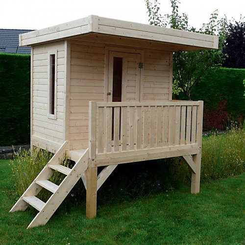 Maison en bois enfants sur pilotis - Léa