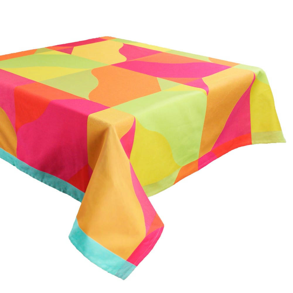 MILLE BARI SUMMER - Nappe  pur coton multicolore 155x260