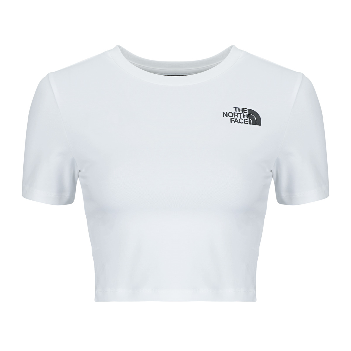 The North Face - S/S Essential Cropped Slim Tee - White