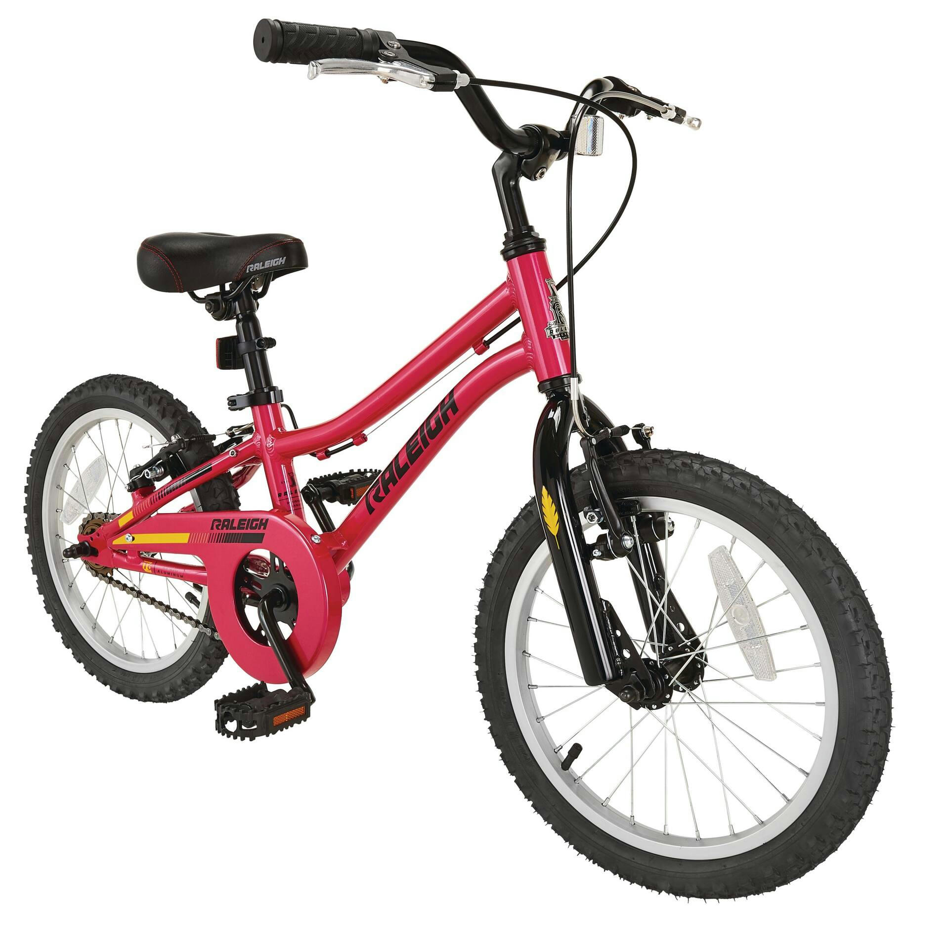 Raleigh Vibe Kids' Bike, 16-in, Pink