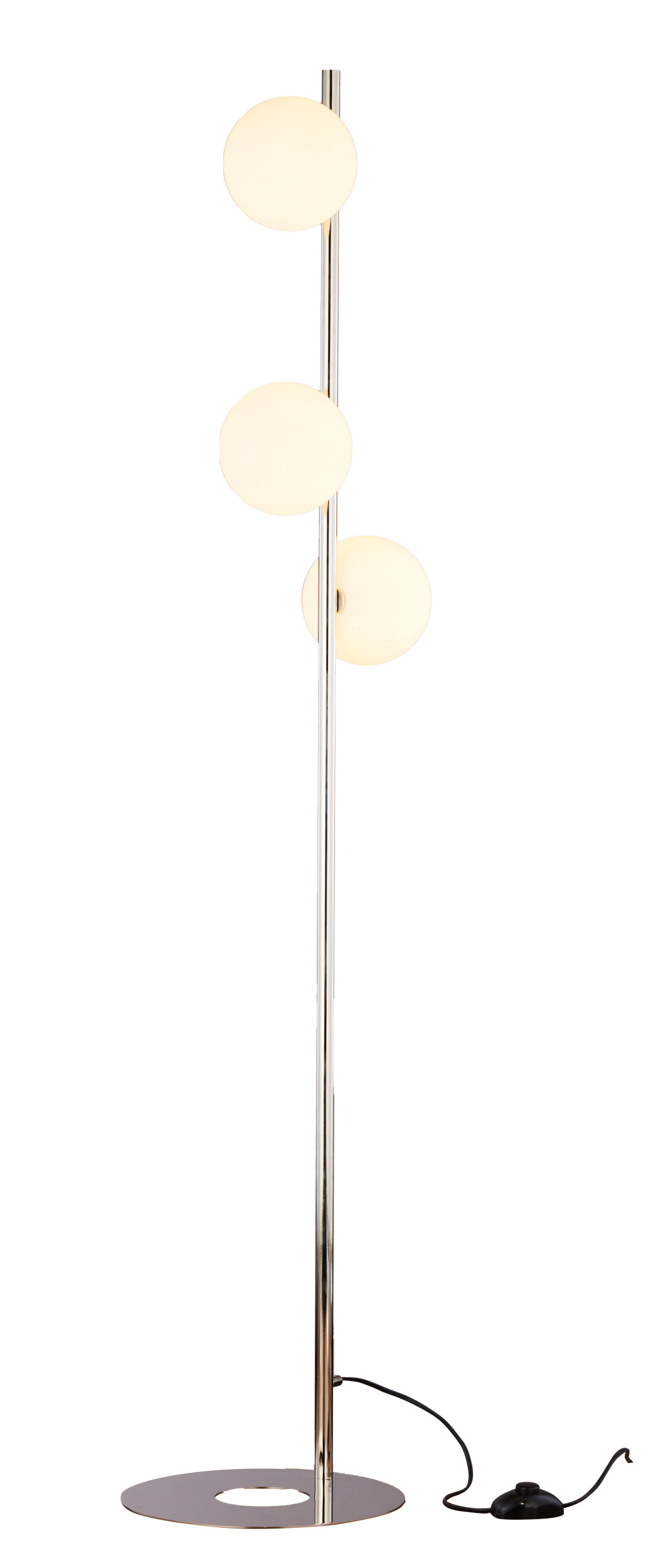 Lampa stojąca FEME nowoczesna nikiel-biały 3xG9x15W IP20 Jupiter