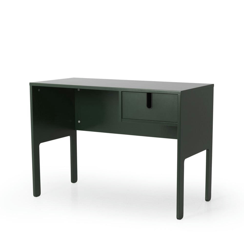 UNO - Bureau en bois 1 tiroir L105cm vert kaki