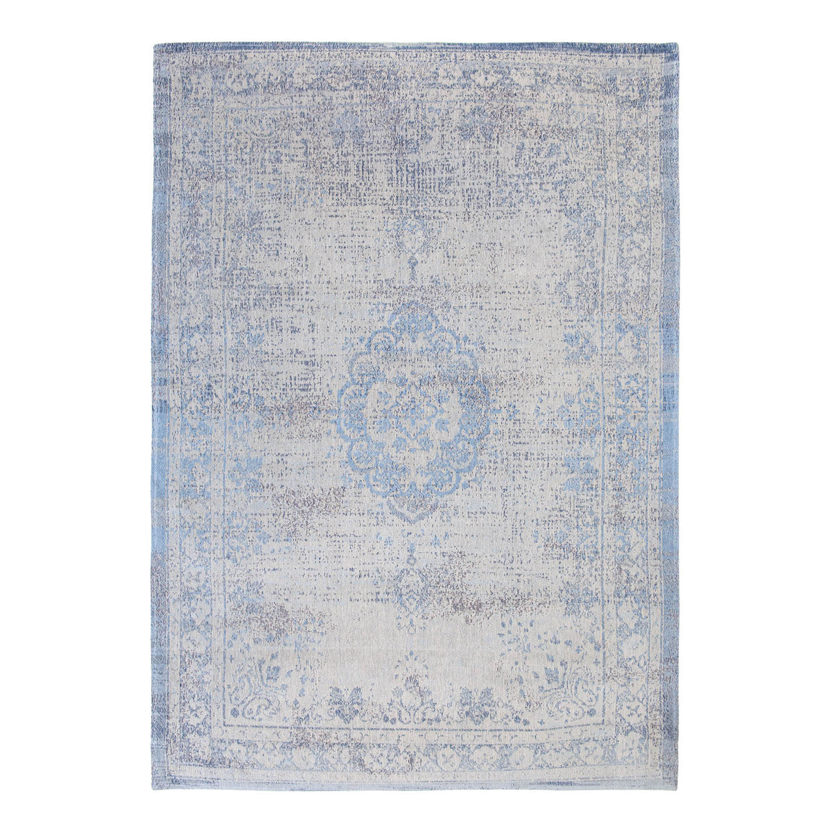 Louis De Poortere vloerkleed Grey Jeans - grijs - 80x150cm