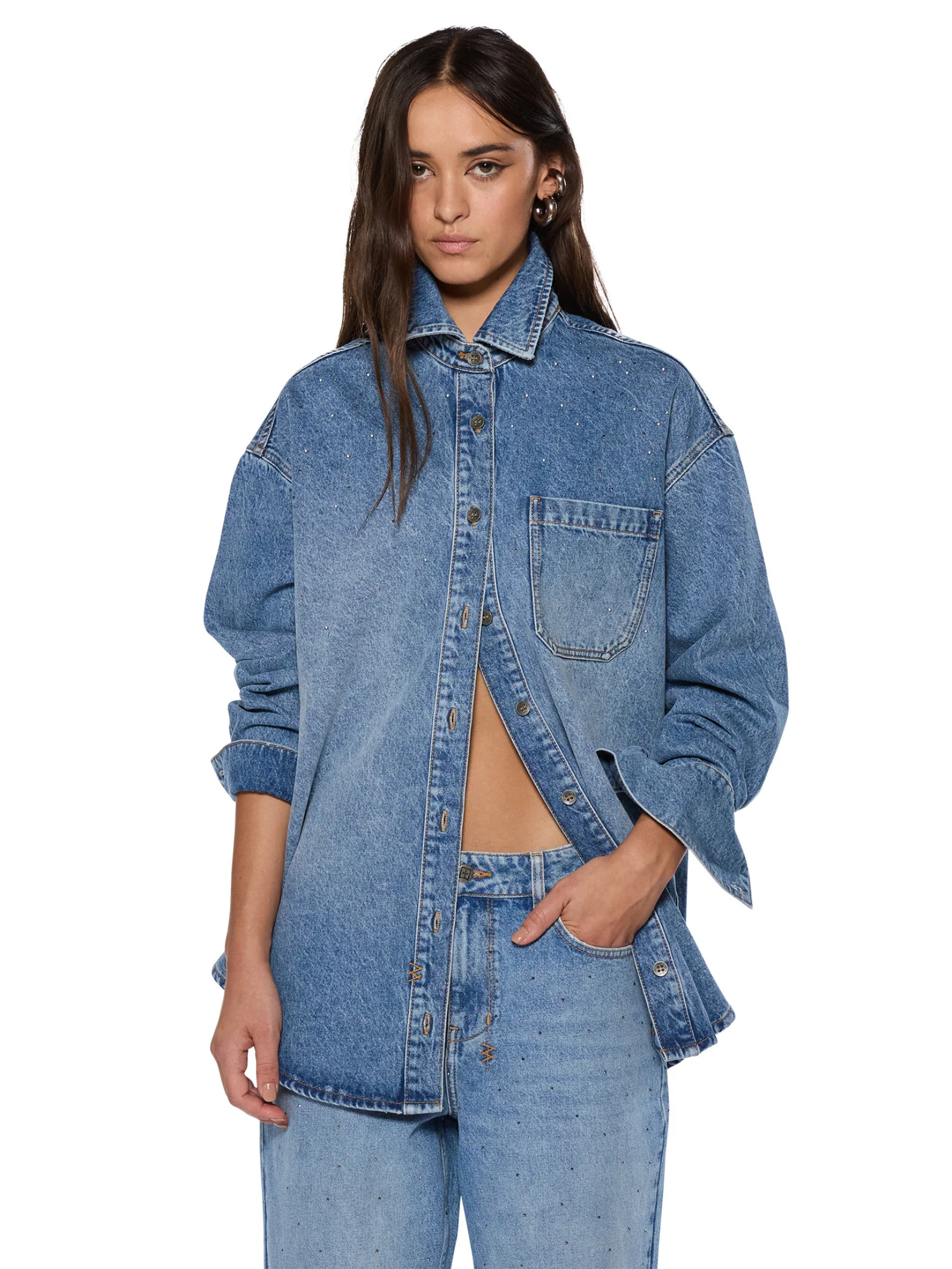 Oversized LS Shirt