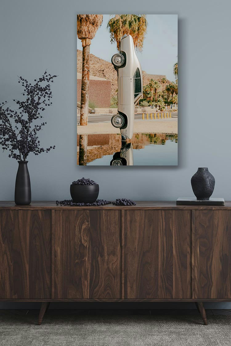STATIONNEMENT EFFICIENT - Photographie d'art d'Anthony Arbet 30x45 cm sur alu