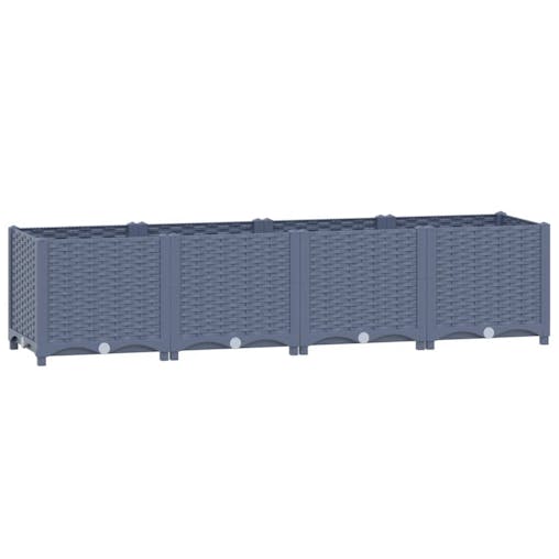 NNEVL Raised Bed 160x40x38 cm Polypropylene