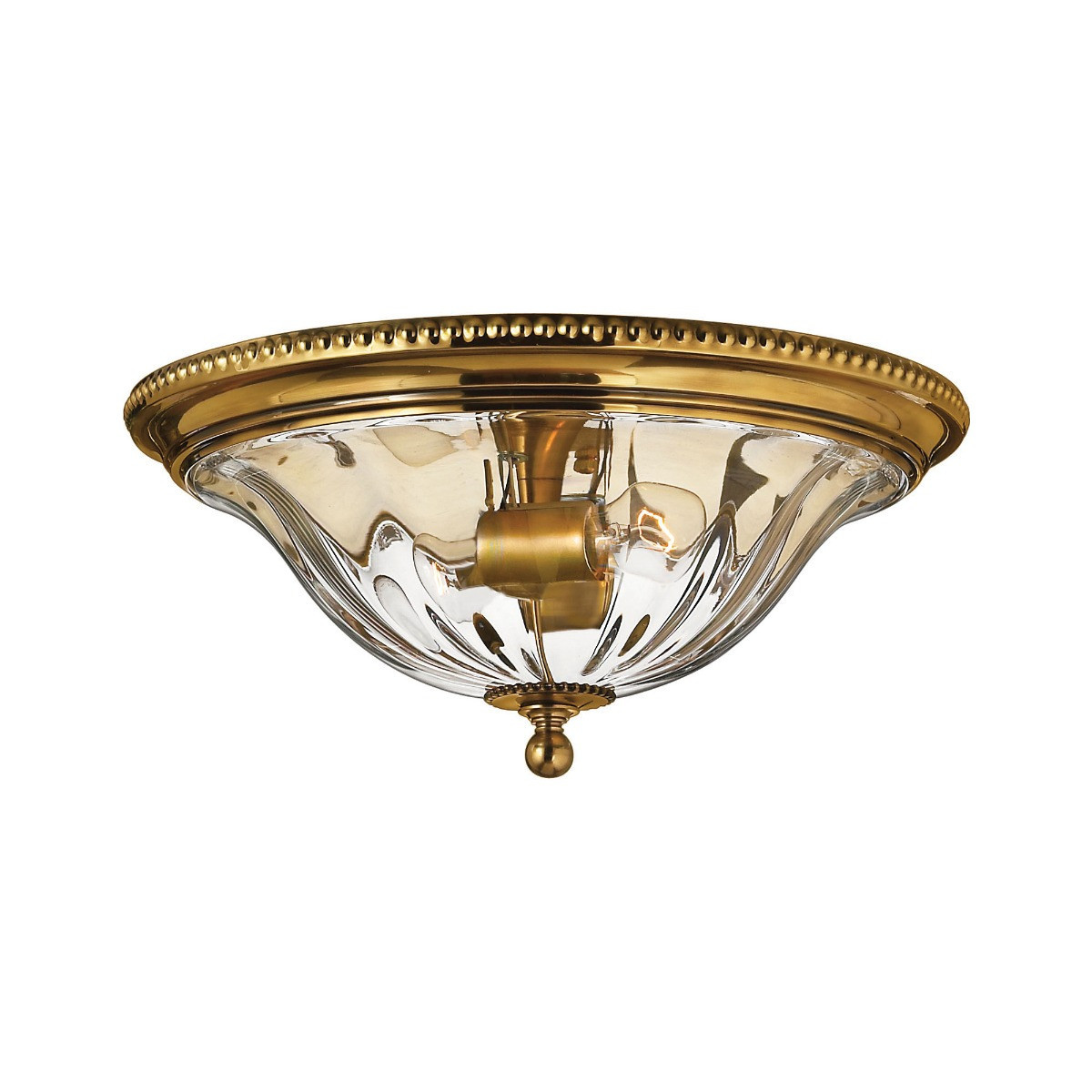 Plafonzłoty okrągły 41,1cm Cambridge 2xE27x60W IP20 Hinkley