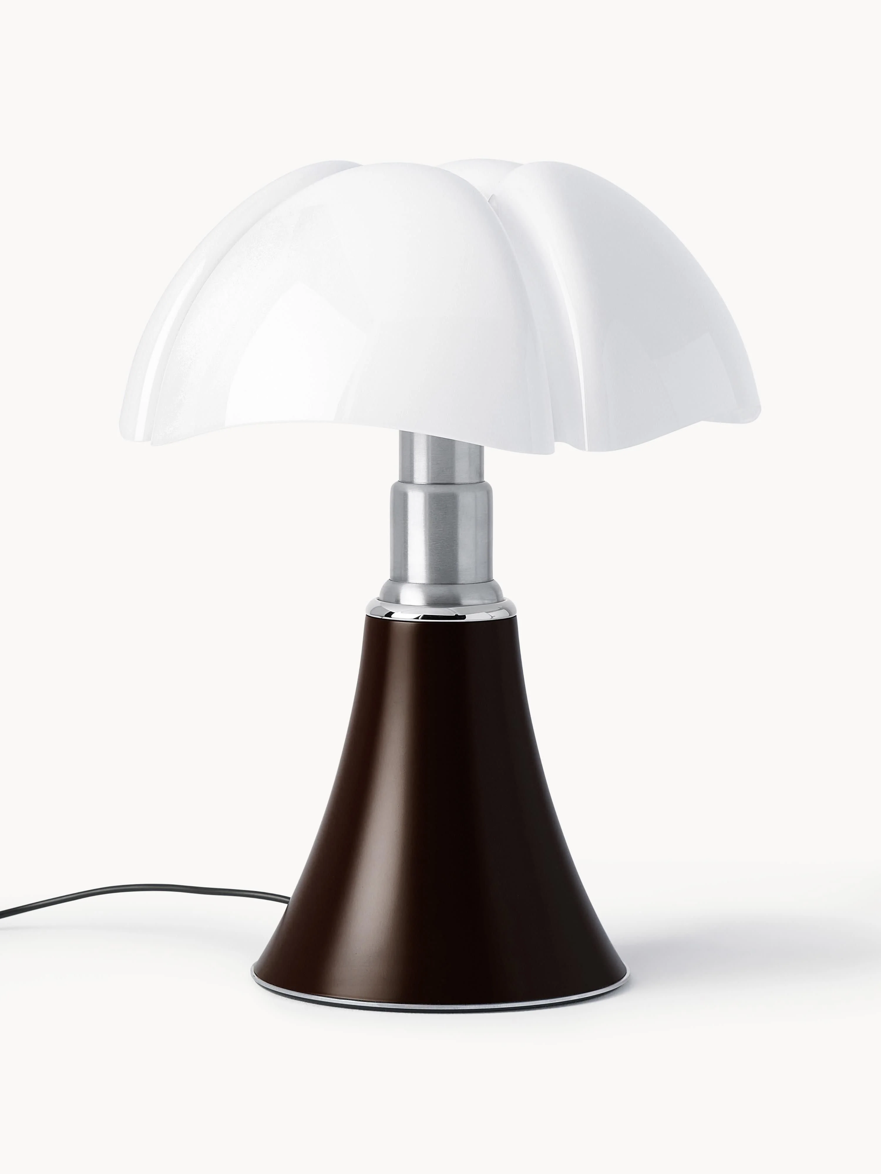 Große dimmbare LED-Tischlampe Pipistrello, höhenverstellbar