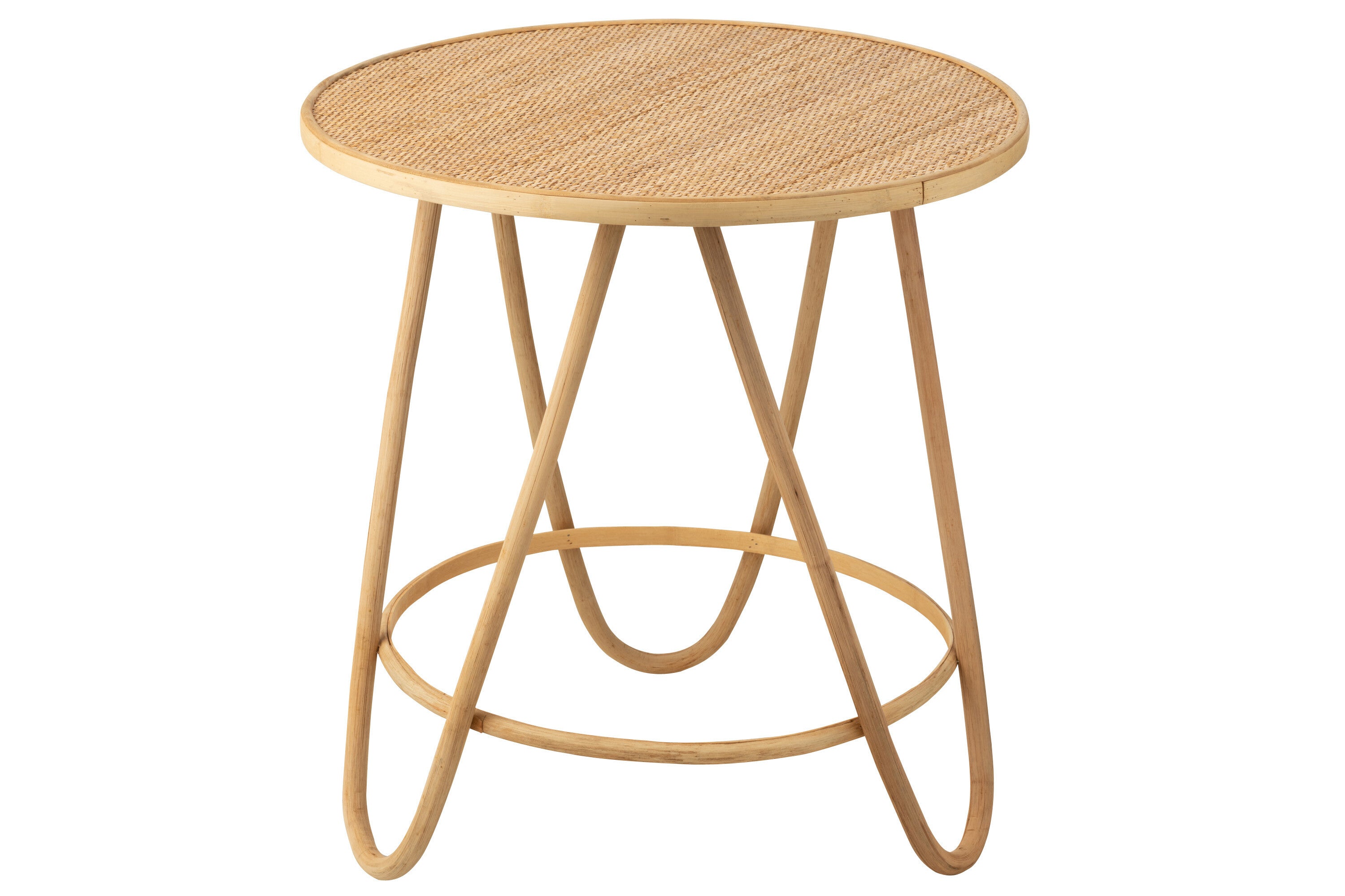 J-Line bijzettafel Balia - rotan - naturel - large