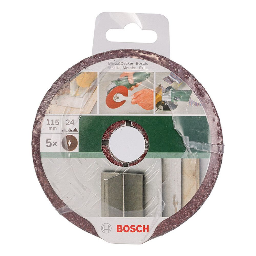 SLIPESKIVE BOSCH KS24 115MM 5STK