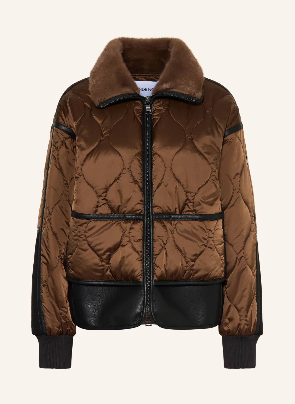 BLONDE No.8 Steppjacke MARA im Materialmix