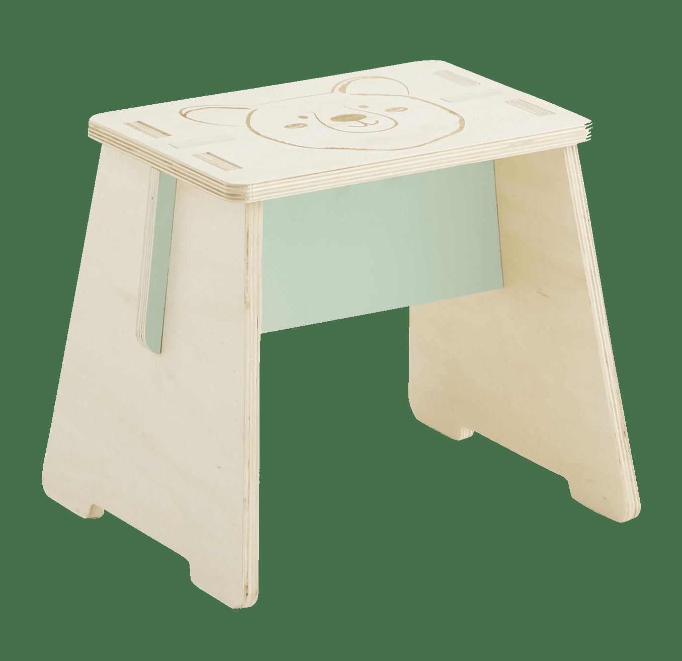 NO SCREW NO GLUE - Tabouret en bois pour enfants sans clous ni vis