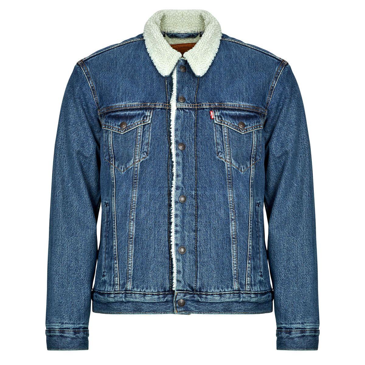 Levi's - TYPE 3 SHERPA TRUCKER - Blue