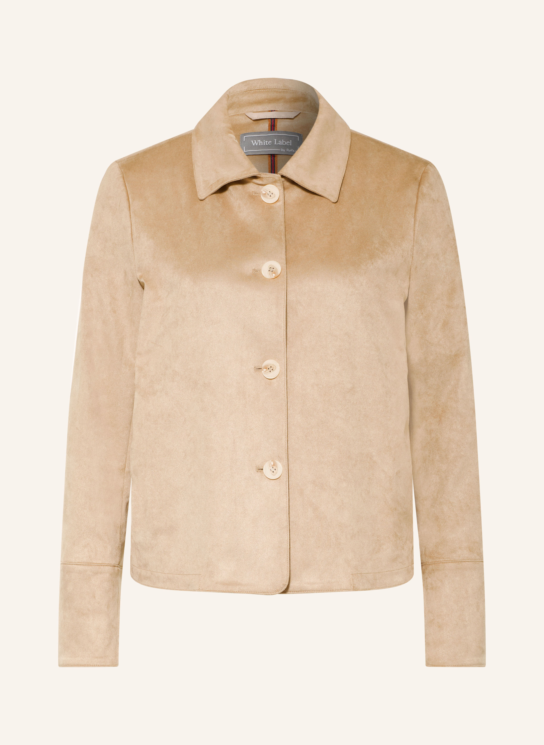 White Label Jacke in Lederoptik