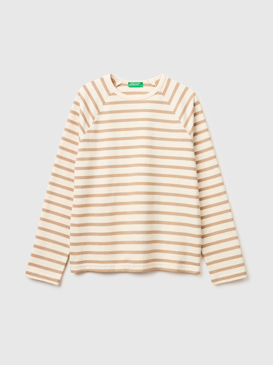 Striped closed sweatshirt