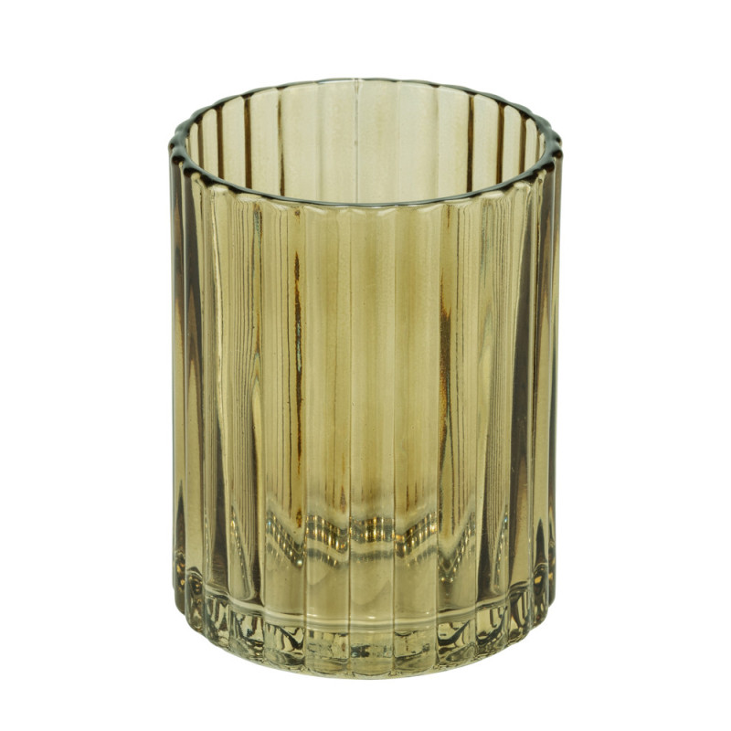 Verre à poser Pompei marron vert WENKO