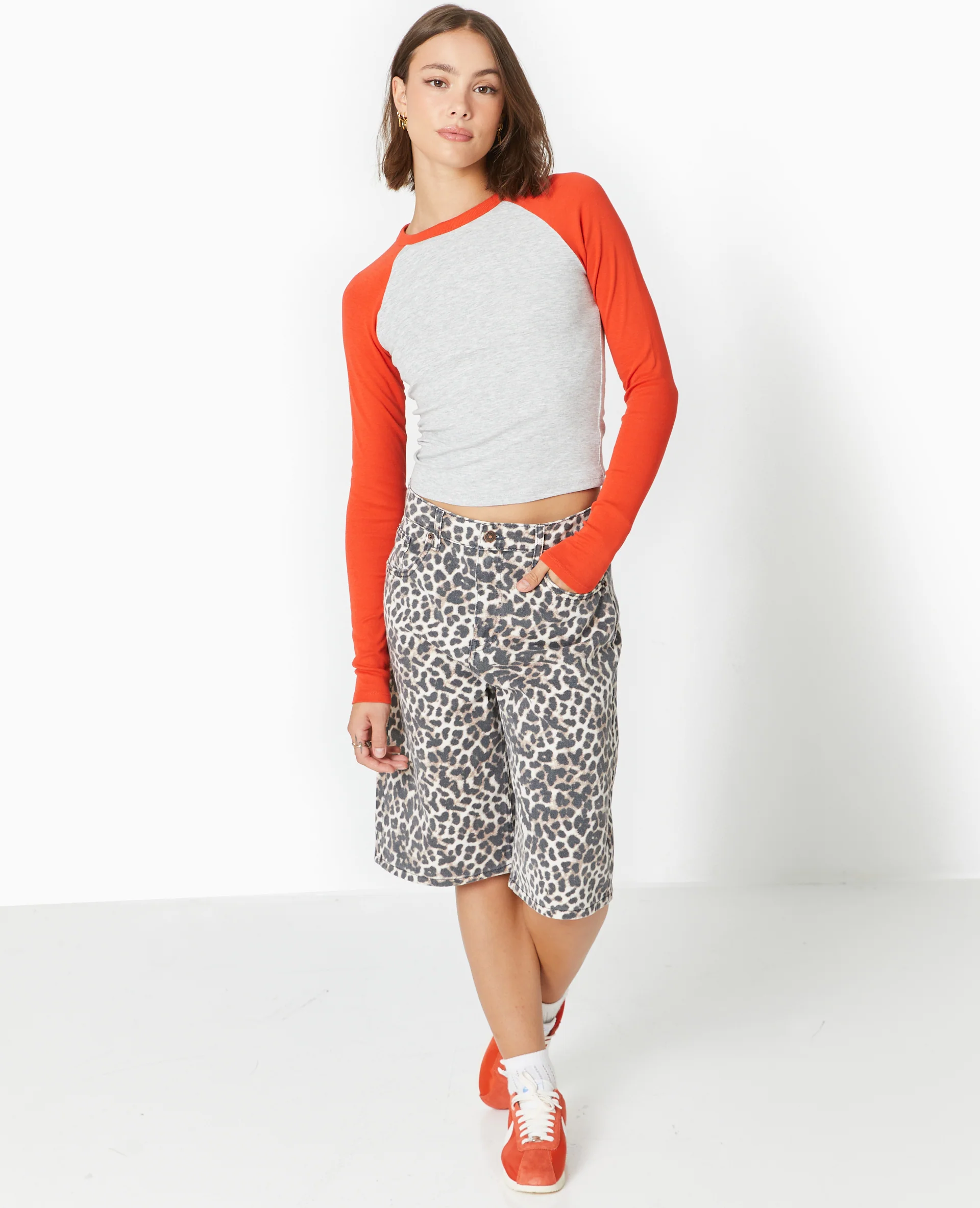 T-shirt manches longues raglan