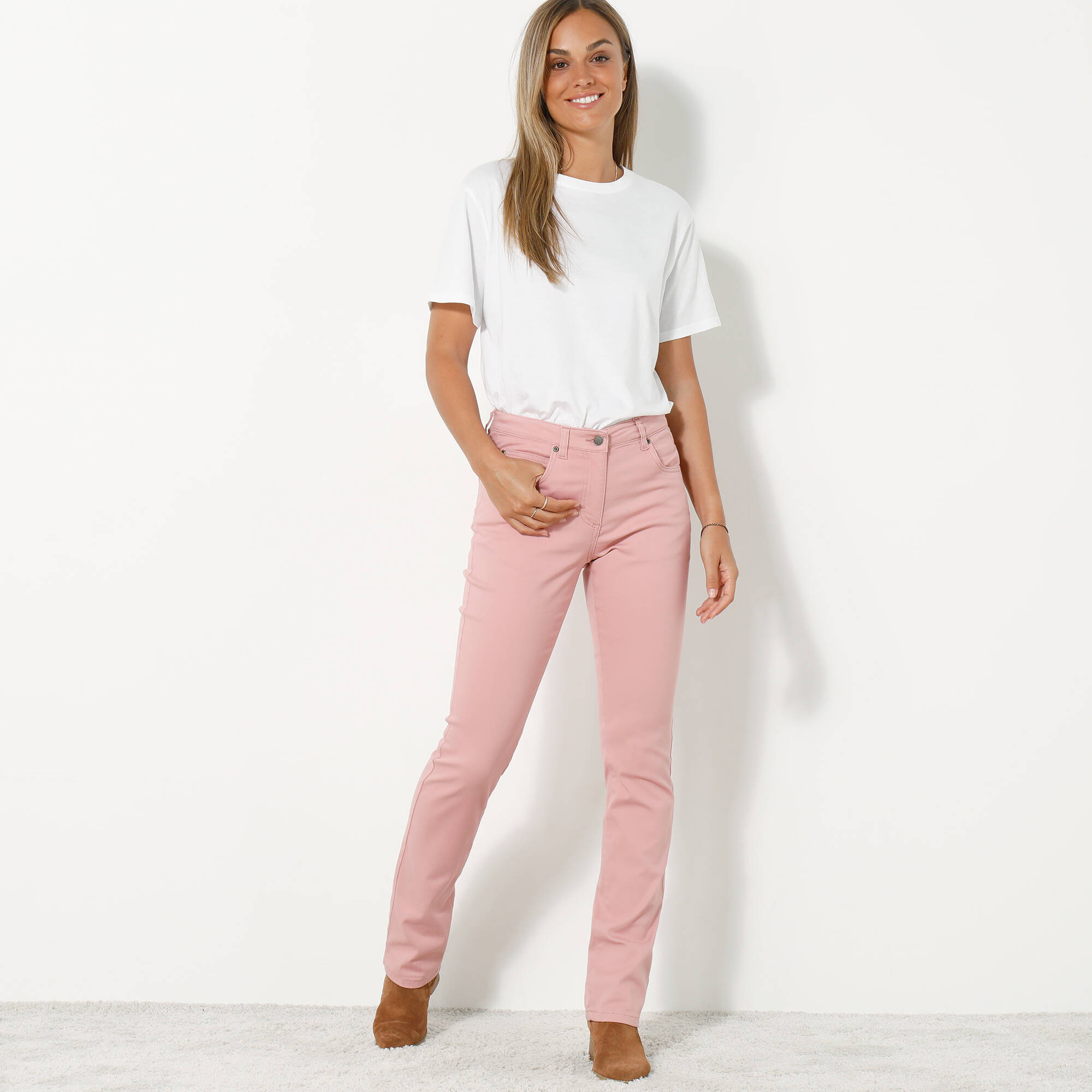 Pantalon sculptant, 5 poches