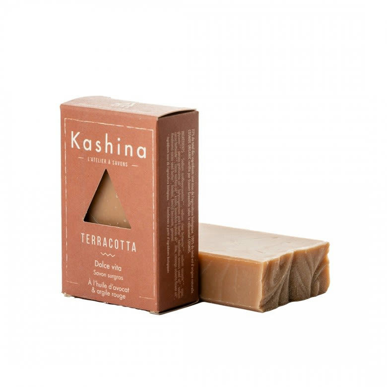 - Savon terracotta