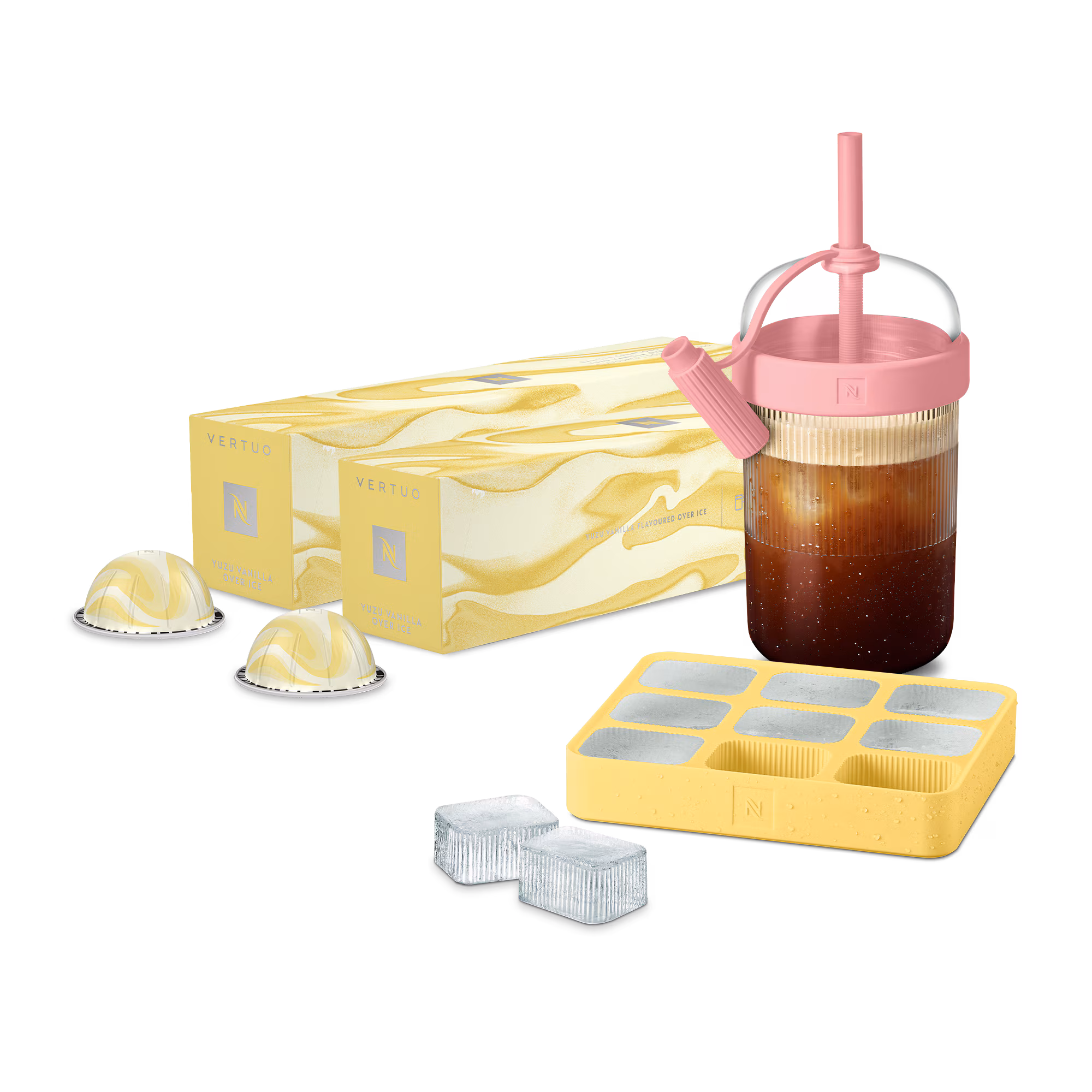 Pink Yuzu Vanilla to Go Bundle - Nespresso